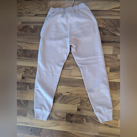 🩷 Abercrombie & Fitch Soft AF Collection Baby Pink Sweatpants Joggers - Picture 7 of 8